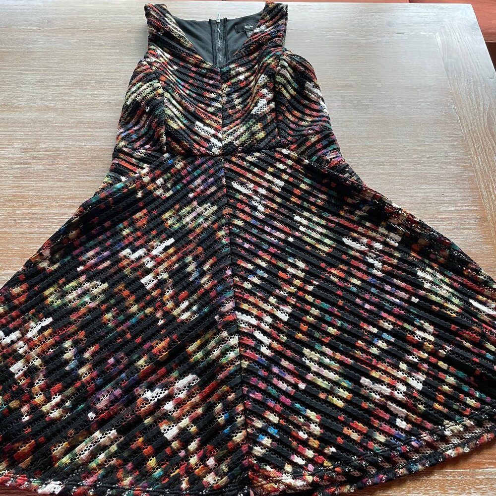 Mossimo Fall Colors A-Line Fit‎ & Flare Cocktail Dress Size M